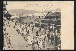 CPA Sainte-Lucie Northern Wharf, Showing Some Of The Coal Heaps, St Lucia - Santa Lucía