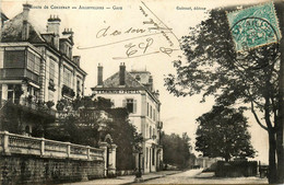 Aillevillers * La Gare * Hôtel Terminus * Ligne Chemin De Fer De Haute Saône - Andere & Zonder Classificatie