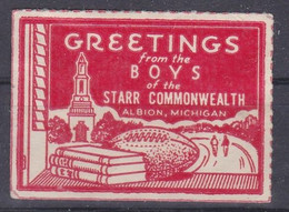Boys Of The Starr Commonwealth, Albion, Michigan - Non Classificati