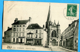 45 - Loiret -  Puiseaux - Place De L'Eglise (N2130) - Orleans
