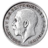 Monnaie, Grande-Bretagne, George V, 3 Pence, 1912, TTB, Argent, KM:813 - F. 3 Pence