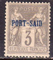 PORT SAID 1899 1900 NAVIGATION AND COMMERCE CENT. 3c MH - Neufs