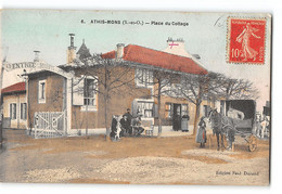 CPA 91 Athis Mons Place Du Cottage - Athis Mons
