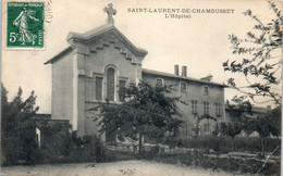 69 Saint Laurent De Chamousset - L'Hôpital (pli Coin ) - Saint-Laurent-de-Chamousset