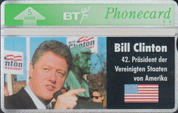UK Bto 015 Bill Clinton - 42. Präsident Der USA - Mint - BT Emissions Etrangères