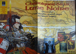 DEPLIANT FLYERS CHRONIQUES DE LA LUNE NOIRE LEDROIT COMPLAINTE DES LANDES PERDUES ROSINSKI 1998 - Press Books