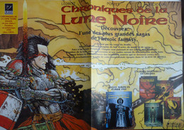 DEPLIANT FLYERS CHRONIQUES DE LA LUNE NOIRE LEDROIT COMPLAINTE DES LANDES PERDUES ROSINSKI 1998 - Dossiers De Presse