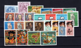 1969 Portugal Complete Year MNH Stamps. Année Compléte Timbres Neuf Sans Charnière. Ano Completo Novo Sem Charneira. - Annate Complete