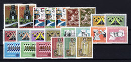 1962 Portugal Complete Year MNH Stamps. Année Compléte Timbres Neuf Sans Charnière. Ano Completo Novo Sem Charneira. - Années Complètes