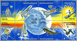 Etats-Unis Verenigde Staten United States USA 1982 Space Research  Recherche Spatiale Space Shuttle - América Del Norte