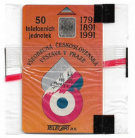 Czechoslovakia - CSFR - Výstava V Praze (Orange) - 1991, SC5, No CN, 50U, 20.000ex, NSB - Tschechoslowakei