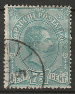 Italy 1884 Sc Q4 Sa P4 Parcel Post Used - Postpaketten