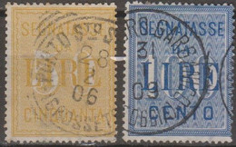 Italia 1903 Regno Segnatasse UnN°31/32 2v Cpl (o) Vedere Scansione - Taxe