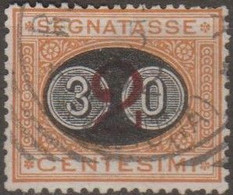 Italia 1890 Regno Segnatasse UnN°19 (o) Vedere Scansione - Strafport