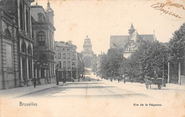 BRUXELLES - Rue De La Régence - Avenues, Boulevards