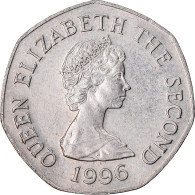 Monnaie, Jersey, Elizabeth II, 20 Pence, 1996, TTB, Copper-nickel, KM:66 - Jersey