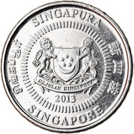 Monnaie, Singapour, 50 Cents, 2013, Singapore Mint, TTB+, Copper-nickel - Singapour
