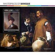 Sierra Leone 2017 Paintings ,Masterpieces Of Baroque - Sierra Leone (1961-...)