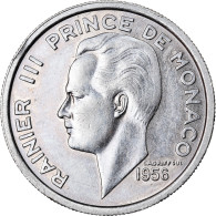 Monnaie, Monaco, Rainier III, 100 Francs, Cent, 1956, TTB, Copper-nickel, KM:134 - 1949-1956 Oude Frank