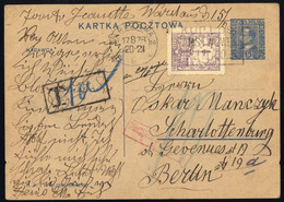 1925, Polen, 237, P 48 I, Brief - Other & Unclassified