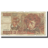 France, 10 Francs, 1974, 1974-04-04, TB, Fayette:63.4, KM:150a - 10 F 1972-1978 ''Berlioz''