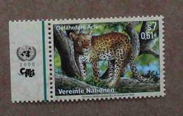 Vi00-01 : Nations-Unies (Vienne) / Protection De La Nature - Léopard Ou Panthère (Panthera Pardus) - Ongebruikt