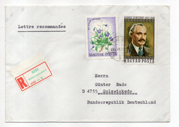 Hungary, Magyar Posta, 1972, 90 Years Date Of Birth Georgi Dimitrov  BALATON Recommandée - Poststempel (Marcophilie)