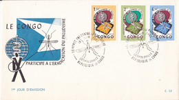 Congo 1962 - Le Monde Contre Le Paludisme - First Day - FDC