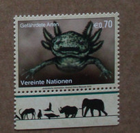 Vi12-01 : Nations-Unies (Vienne) / Protection De La Nature - Axolotl (Ambystoma Mexicanum) - Ongebruikt