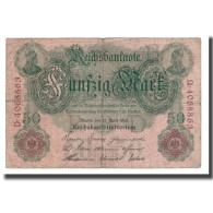 Billet, Allemagne, 50 Mark, 1910, 1910-04-21, KM:41, TB+ - 50 Mark