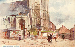 Delcampe - CPA Ault-Le Porche De L'église    L6 - Ault