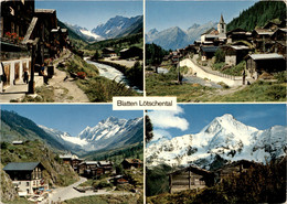 Blatten  Lötschental - 4 Bilder (45947) * 19. 9. 1972 - Blatten