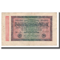 Billet, Allemagne, 20,000 Mark, 1923, 1923-02-20, KM:85c, TTB+ - 20000 Mark