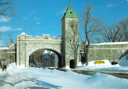 Québec - La Porte Saint Louis érigée En 1873 Dans Les Fortifications De La Vieille Ville - Québec – Les Portes