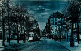 Metz * La Nuit * Avenue Et Rue Serpenoise * Voir Cachet Au Dos 151ème Régiment D'infanterie Infirmerie Régimentaire - Metz