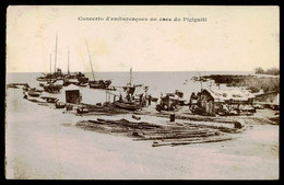 Delcampe - GUINÉ-BISSAU - Concerto D'embarcações No Caes Do Pigiguiti.  Carte Postale - Guinea-Bissau