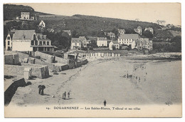 CPA 29 FINISTERE DOUARNENEZ  Les Sables Blancs. Tréboul Et Ses Villas N°24 - Douarnenez