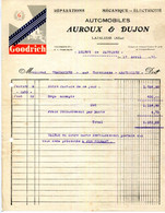 03.ALLIER.LAPALISSE.REPARATIONS.MECANIQUE.AUTOMOBILES.AUROUX & DUJON. - Automobile