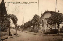 Franconville * Le Boulevard Toussaint Lucas * Carrefour Du Boulevard Bertheau - Franconville