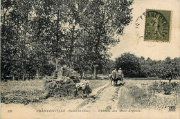 Franconville * Le Chemin Des Onze Arpents * Paysans Villageois - Franconville