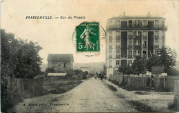 Franconville * La Rue Du Plessis * Enfants - Franconville