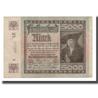 Billet, Allemagne, 5000 Mark, 1922, 1922-12-02, KM:81a, SUP - 5000 Mark