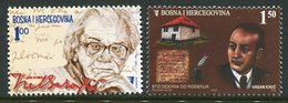 BOSNIA & HERCEGOVINA (Sarajevo) 2005 Writers  MNH / **.  Michel 383-84 - Bosnie-Herzegovine