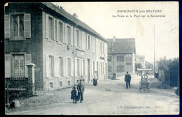 Cpa Du 90  Danjoutin Près Belfort La Poste Et Le Pont Sur La Savoureuse      AVR20-10bis - Danjoutin