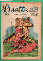 Magazine Lisette  No 37  ( 12 Septembre 1948 ) - Lisette