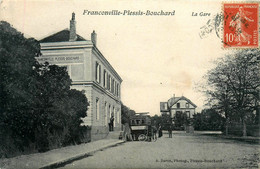 Franconville * Plessis Bouchard * La Gare * Omnibus * Ligne Chemin De Fer Du Val D'oise - Franconville