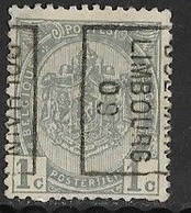 Dolhain Limburg 1909  Nr. 1308Bzz - Rollenmarken 1900-09