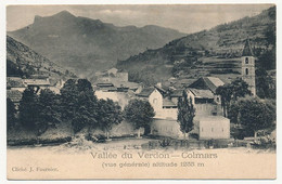 CPA - COLMARS LES ALPES (Basses Alpes) - Vallée Du Verdon (Vue Générale) - Autres & Non Classés