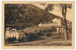 CPSM - COLMARS LES ALPES (Basses Alpes) - Le Fort De Savoie Et L'Hostellerie Vauban - Altri & Non Classificati