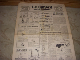 CANARD ENCHAINE 1871 29.08.1956 Léna HORNE CINEMA Michel SIMON Guy MOLLET - Politiek